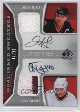 2006-07 SP Game Used Edition - Dual Inked Sweaters #IS2-IT - Jarome Iginla, Alex Tanguay /50