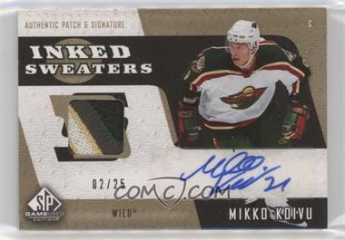 2006-07 SP Game Used Edition - Inked Sweaters - Patch #IS-KO - Mikko Koivu /25
