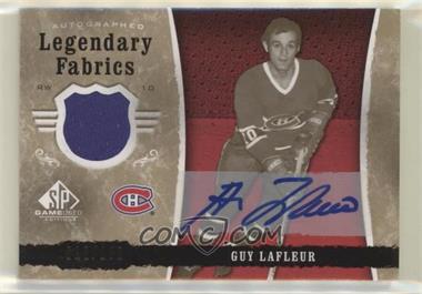 2006-07 SP Game Used Edition - Legendary Fabrics - Autographs #LF-GL - Guy Lafleur /100