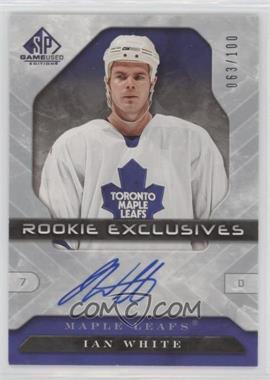 2006-07 SP Game Used Edition - Rookie Exclusives Autographs #RE-IW - Ian White /100