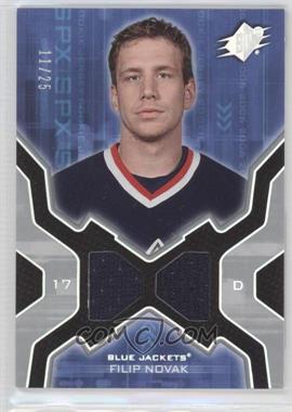 2006-07 SPx - [Base] - Spectrum #152 - Rookie Jersey - Filip Novak /25