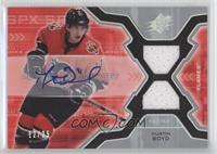 Rookie Auto Jersey - Dustin Boyd #/25