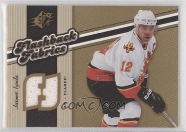 2006-07 SPx - [Base] #103 - Flashback Fabrics - Jarome Iginla