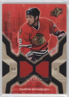 2006-07 SPx - [Base] #143 - Rookie Jersey - Dustin Byfuglien /1999