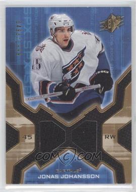 2006-07 SPx - [Base] #154 - Rookie Jersey - Jonas Johansson /1999