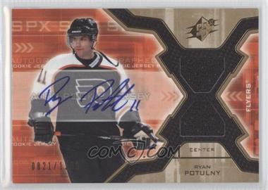 2006-07 SPx - [Base] #167 - Rookie Auto Jersey - Ryan Potulny /1299