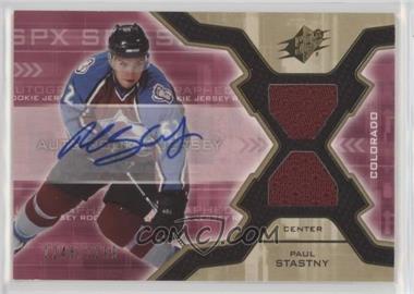 2006-07 SPx - [Base] #186 - Rookie Auto Jersey - Paul Stastny /1299