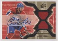 Rookie Auto Jersey - Guillaume Latendresse [EX to NM] #/799