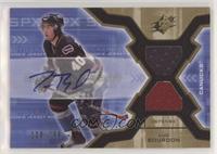 Rookie Auto Jersey - Luc Bourdon #/799