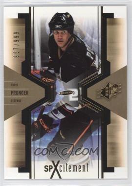 2006-07 SPx - SPXcitement #X1 - Chris Pronger /999