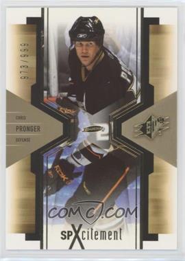 2006-07 SPx - SPXcitement #X1 - Chris Pronger /999