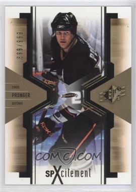 2006-07 SPx - SPXcitement #X1 - Chris Pronger /999