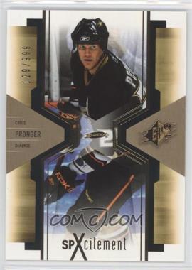 2006-07 SPx - SPXcitement #X1 - Chris Pronger /999