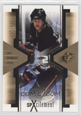 2006-07 SPx - SPXcitement #X1 - Chris Pronger /999