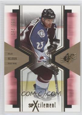 2006-07 SPx - SPXcitement #X24 - Milan Hejduk /999