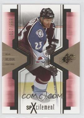 2006-07 SPx - SPXcitement #X24 - Milan Hejduk /999