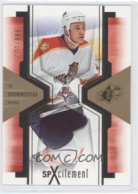 2006-07 SPx - SPXcitement #X42 - Jay Bouwmeester /999