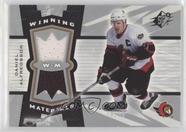 2006-07 SPx - Winning Materials - Spectrum #WM-DA - Daniel Alfredsson /99