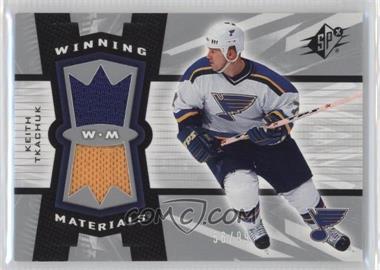 2006-07 SPx - Winning Materials - Spectrum #WM-KT - Keith Tkachuk /99