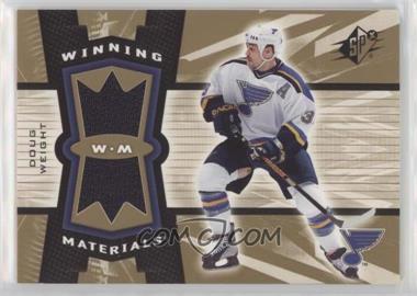 2006-07 SPx - Winning Materials #WM-DW - Doug Weight