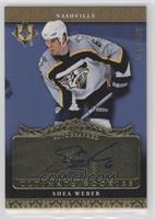 Autographed Ultimate Rookies - Shea Weber #/299