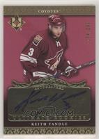 Autographed Ultimate Rookies - Keith Yandle #/299