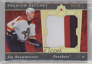 2006-07 Ultimate Collection - Premium Swatches - Patches #PS-JB - Jay Bouwmeester /25