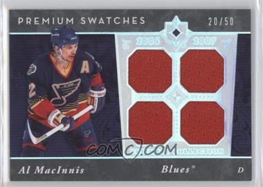 2006-07 Ultimate Collection - Premium Swatches #PS-AM - Al MacInnis /50