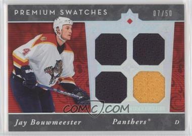 2006-07 Ultimate Collection - Premium Swatches #PS-JB - Jay Bouwmeester /50