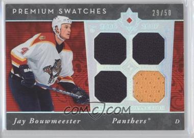 2006-07 Ultimate Collection - Premium Swatches #PS-JB - Jay Bouwmeester /50