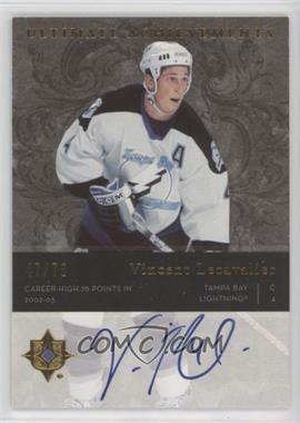 2006-07 Ultimate Collection - Ultimate Achievements #UA-VL - Vincent Lecavalier /78