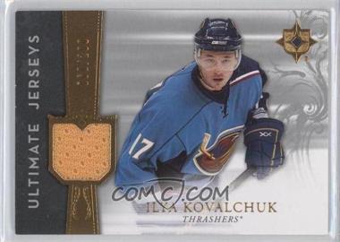 2006-07 Ultimate Collection - Ultimate Jerseys #UJ-IK - Ilya Kovalchuk /200