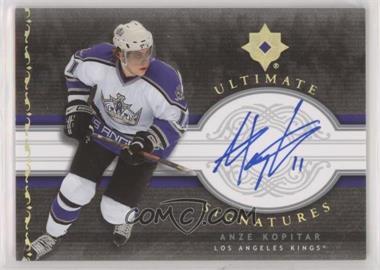 2006-07 Ultimate Collection - Ultimate Signatures #US-AK - Anze Kopitar