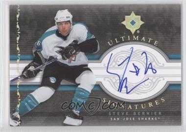 2006-07 Ultimate Collection - Ultimate Signatures #US-SB - Steve Bernier