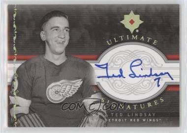 2006-07 Ultimate Collection - Ultimate Signatures #US-TL - Ted Lindsay