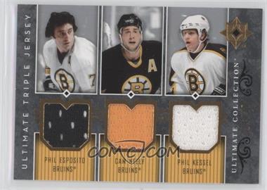 2006-07 Ultimate Collection - Ultimate Triple Jersey #UJ3-ENK - Phil Esposito, Cam Neely, Phil Kessel /25