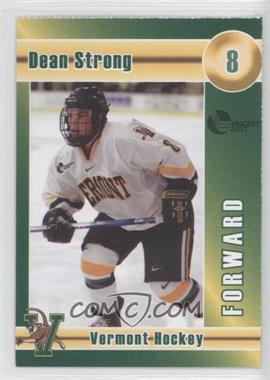 2006-07 University of Vermont Catamounts Team Issue - [Base] #8 - Dean Strong