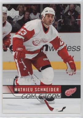 2006-07 Upper Deck - [Base] - UD Exclusives #322 - Mathieu Schneider /100