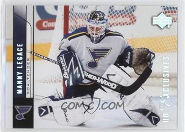 2006-07 Upper Deck - [Base] - UD Exclusives #419 - Manny Legace /100