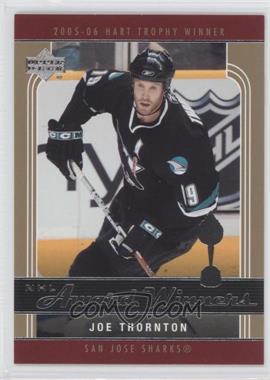 2006-07 Upper Deck - NHL Award Winners #AW1 - Joe Thornton