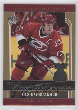 2006-07 Upper Deck - NHL Award Winners #AW6 - Rod Brind'Amour