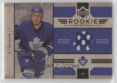 2006-07 Upper Deck - Rookie Materials #RM-IW - Ian White