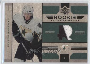 2006-07 Upper Deck - Rookie Materials #RM-LE - Loui Eriksson