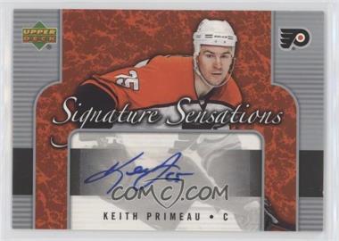 2006-07 Upper Deck - Signature Sensations #SS-KP - Keith Primeau