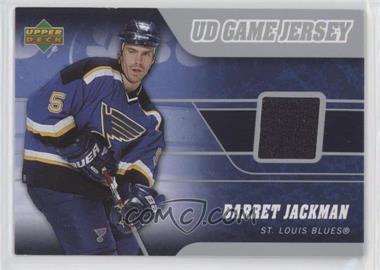 2006-07 Upper Deck - UD Game Jersey #J-BA - Barret Jackman [EX to NM]