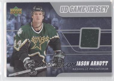 2006-07 Upper Deck - UD Game Jersey #J-JA - Jason Arnott