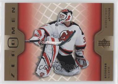 2006-07 Upper Deck - Zero Men #ZM1 - Martin Brodeur