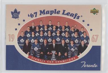2006-07 Upper Deck 1967 Toronto Maple Leafs - Box Set Box Topper #ML67 - Group Photo [EX to NM]