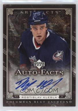 2006-07 Upper Deck Artifacts - Auto-Facts #AF-RK - Rostislav Klesla