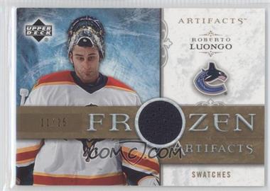 2006-07 Upper Deck Artifacts - Frozen Artifacts - Gold #FA-RL - Roberto Luongo /25